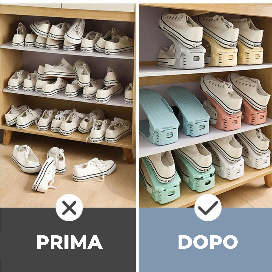 Organizer Salvaspazio Regolabile per Calzature (In Offerta🎁)